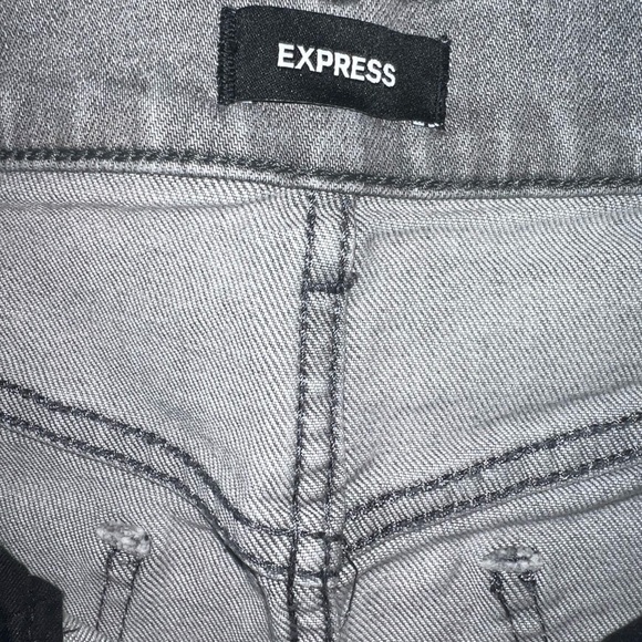 Express Super high waisted mom short - Picture 3 of 4